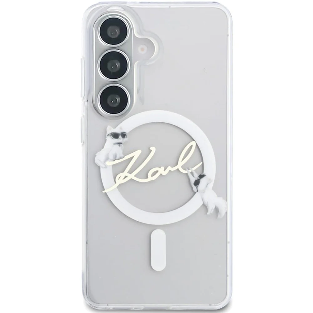 Handyhülle für Galaxy S26, Karl Lagerfeld IML Print mit MagSafe, Transparent - Image 3