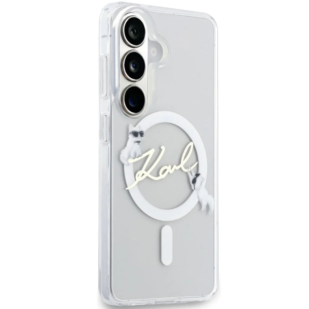 Handyhülle für Galaxy S26, Karl Lagerfeld IML Print mit MagSafe, Transparent - Image 4