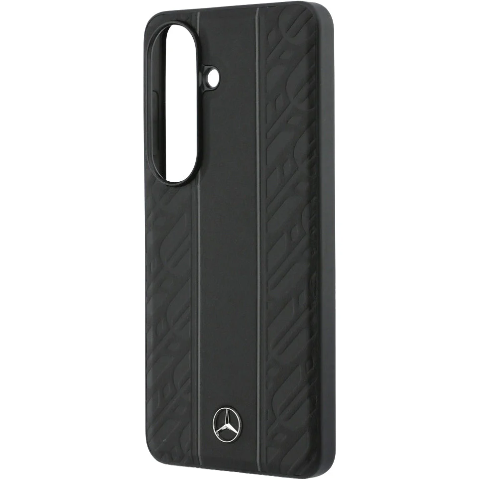 Handyhülle für Galaxy S26, Mercedes-Benz Leather Laurel Leaves Stripes mit MagSafe, Schwarz - Image 7