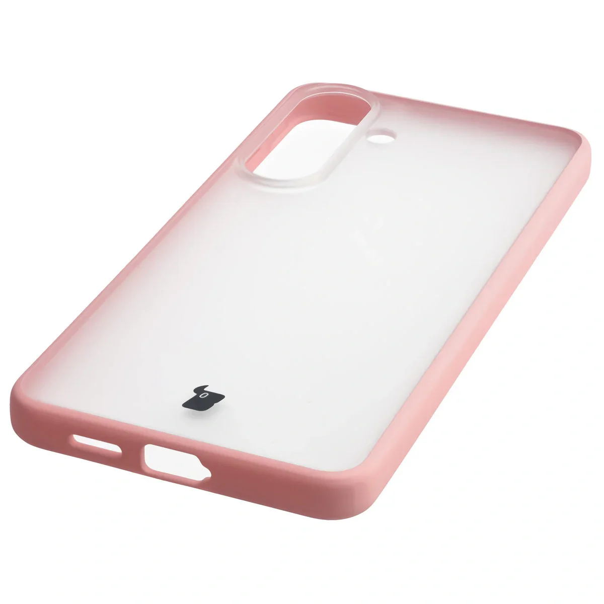 Handyhülle für Galaxy S26 Plus, Bizon Case Angelo, Semitransparent mit hellrosa Rahmen - Image 5