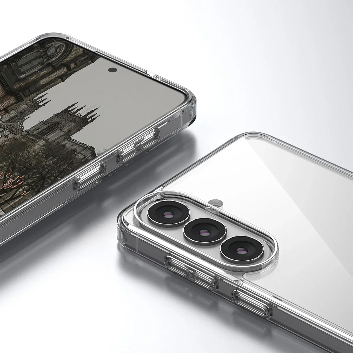 Handyhülle für Galaxy S26 Plus, Bizon Case Halo, Transparent - Image 4