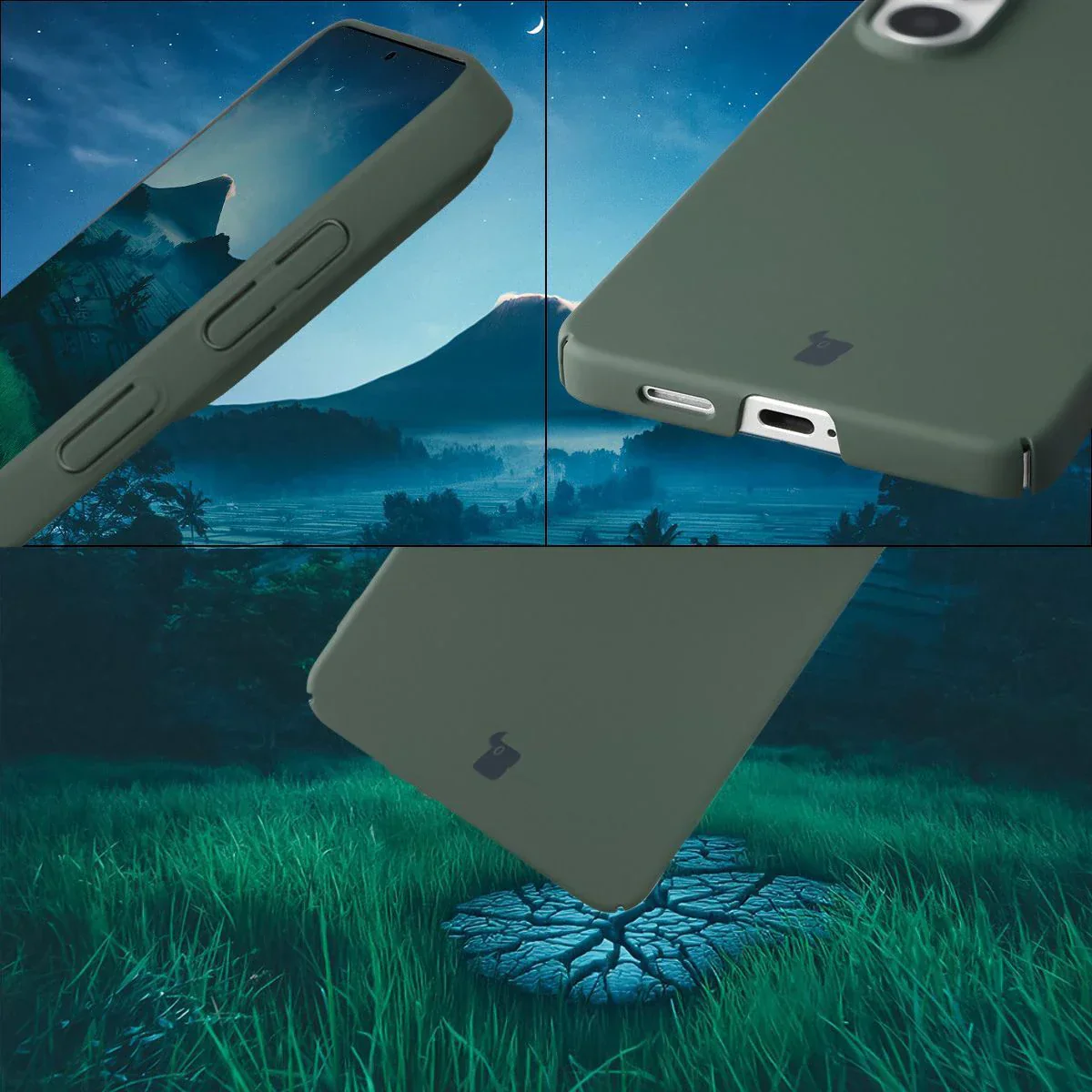 Handyhülle für Galaxy S26 Plus, Bizon Case Lupka, Grün - Image 5