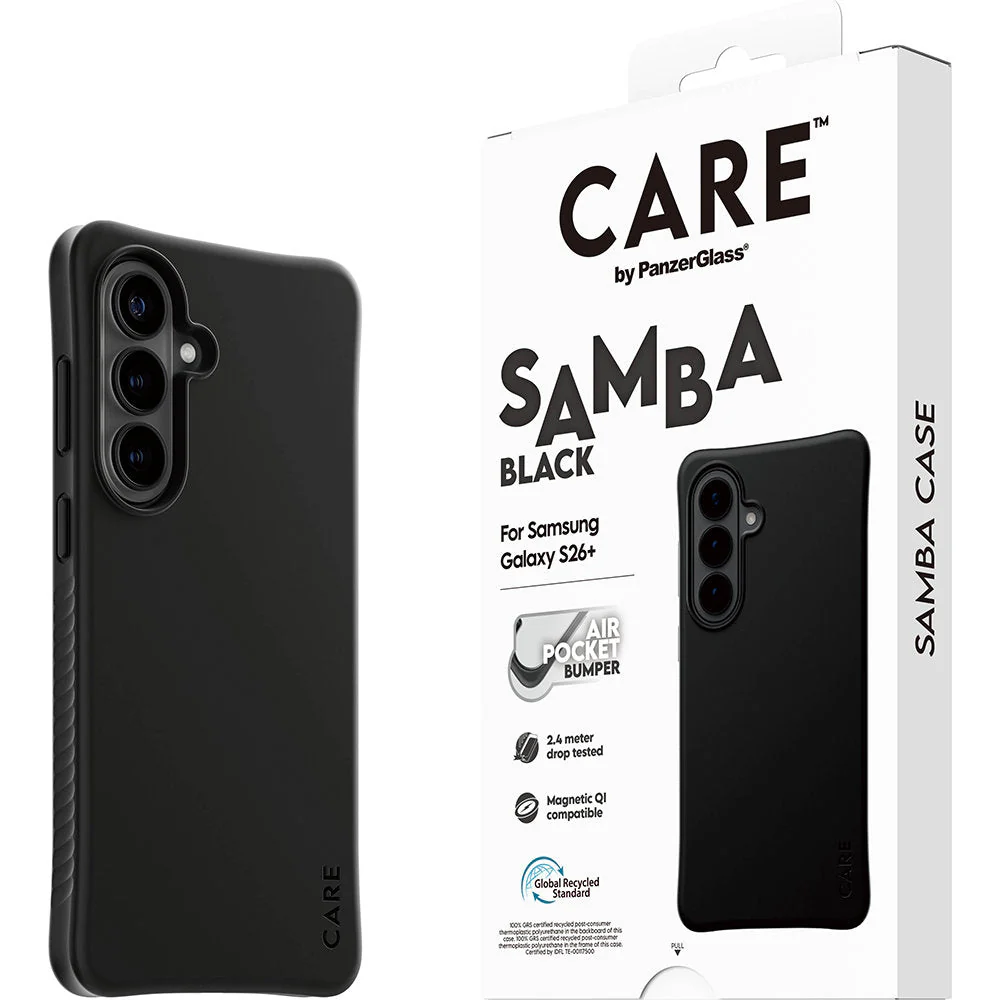 Handyhülle für Galaxy S26 Plus, CARE by PanzerGlass Samba Case mit MagSafe, Schwarz - Image 5