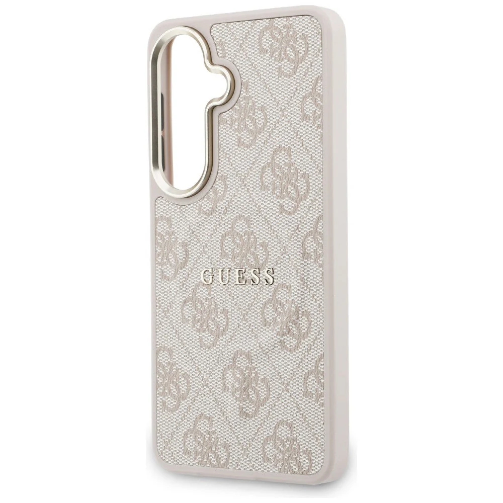 Handyhülle für Galaxy S26 Plus, Guess Hardcase Leather Logo MagSafe, Rosa mit Classic Logo Guess - Image 6