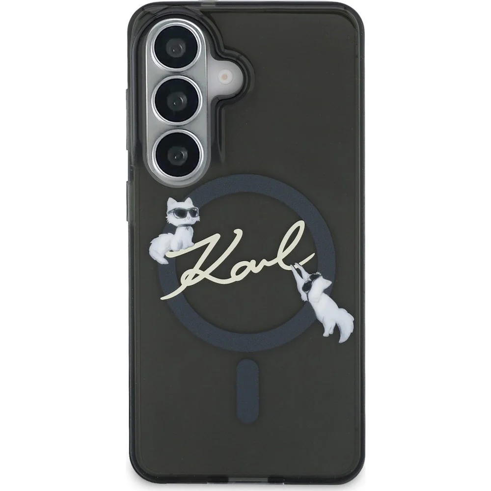 Handyhülle für Galaxy S26 Plus, Karl Lagerfeld IML Print MagSafe, Rauchig mit der Katze Choupette - Image 3