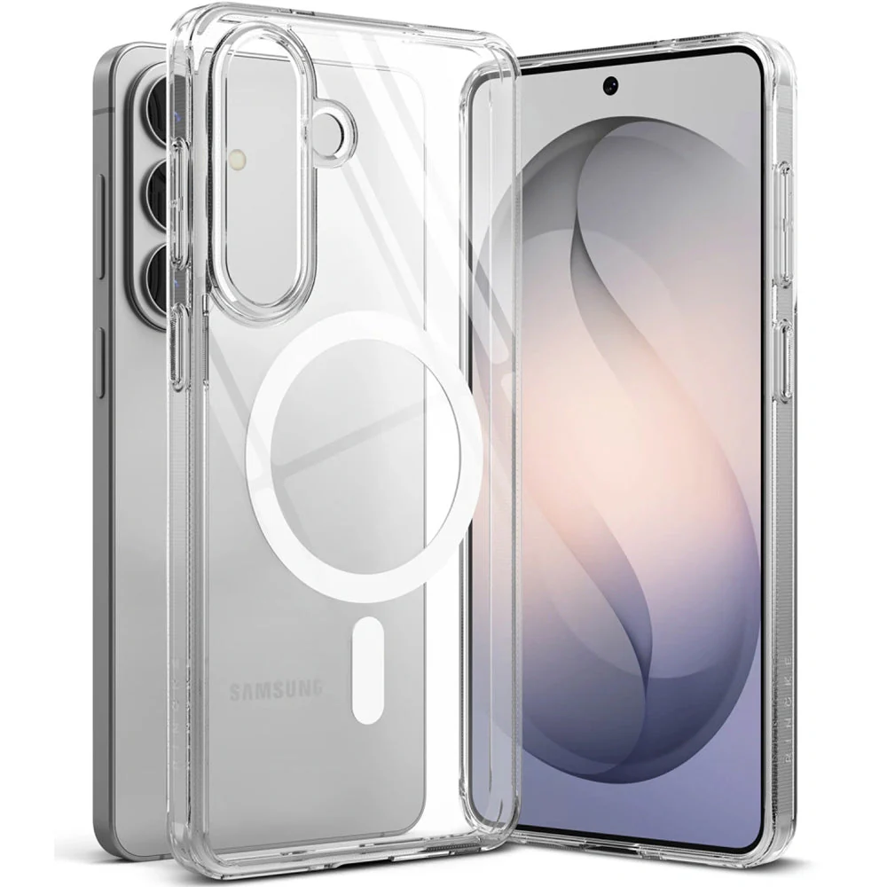 Handyhülle für Galaxy S26 Plus, Ringke Fusion Magnetic mit MagSafe, Transparent