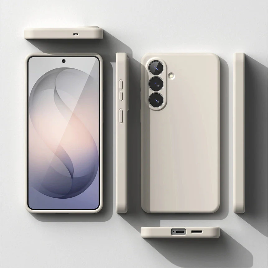 Handyhülle für Galaxy S26 Plus, Ringke Silicone Magnetic mit MagSafe, Beige - Image 6
