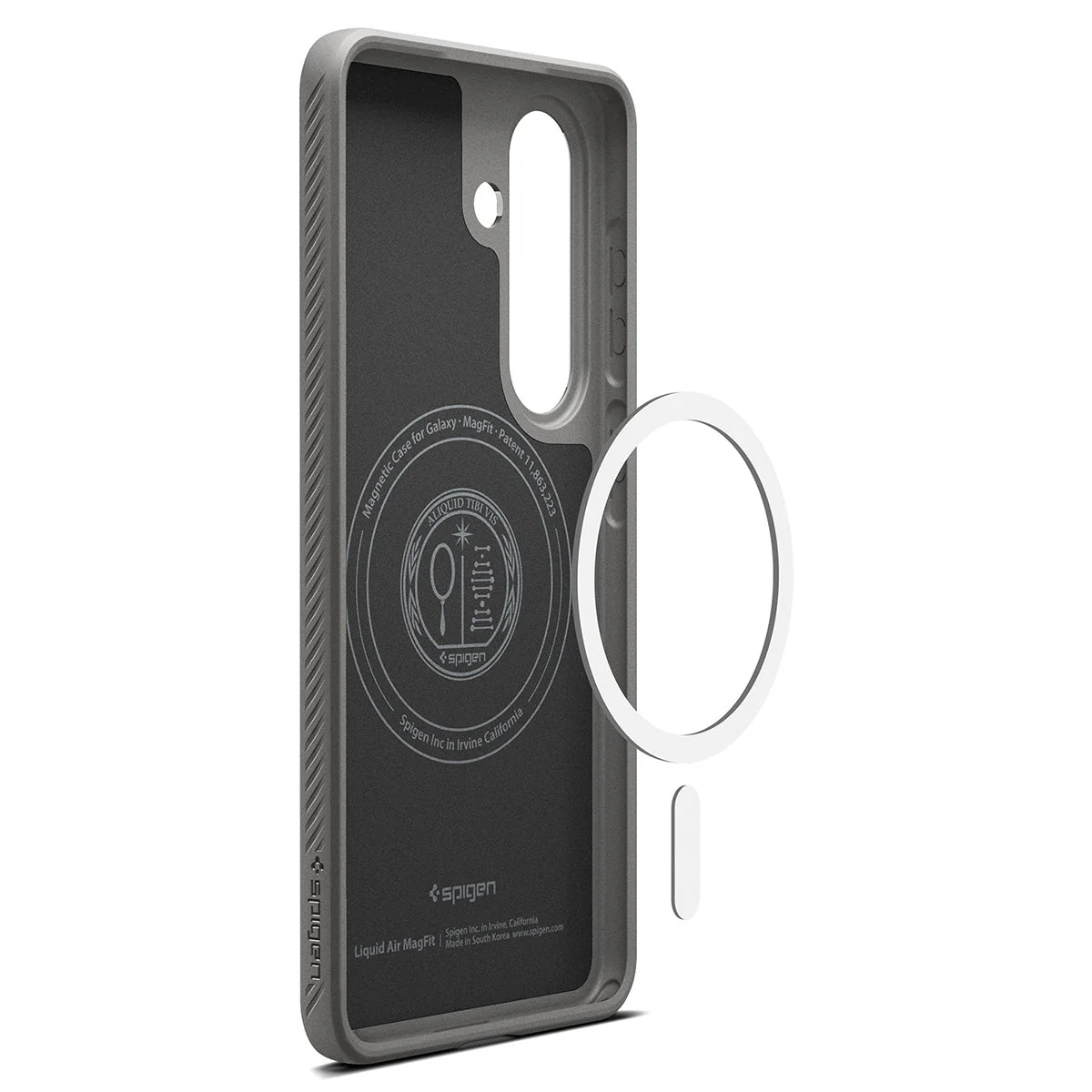 Handyhülle für Galaxy S26 Plus, Spigen Liquid Air Mag mit MagSafe, Grau - Image 4