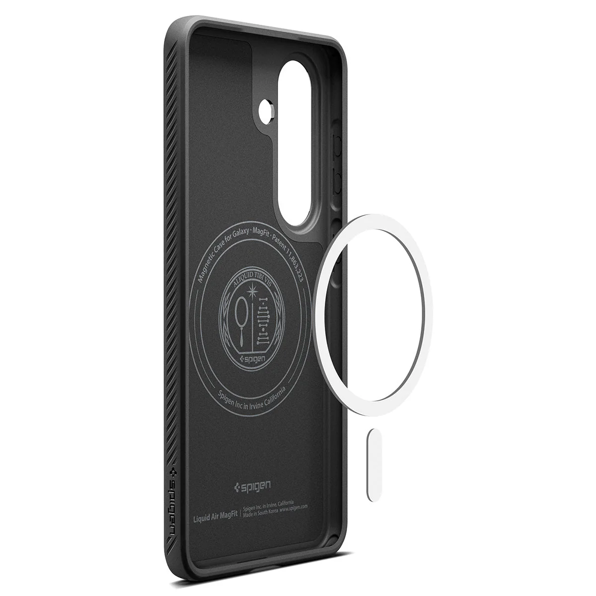 Handyhülle für Galaxy S26 Plus, Spigen Liquid Air Mag mit MagSafe, Schwarz - Image 4