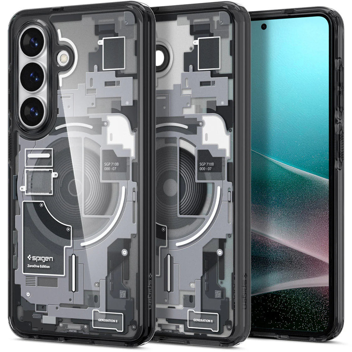 Handyhülle für Galaxy S26 Plus, Spigen Ultra Hybrid Mag mit MagSafe, Rauchfarben-Grau (Zero One) - Image 8