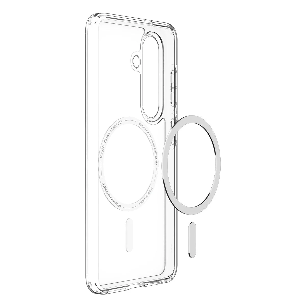Handyhülle für Galaxy S26 Plus, Spigen Ultra Hybrid Mag mit MagSafe, Transparent-Weiß - Image 14