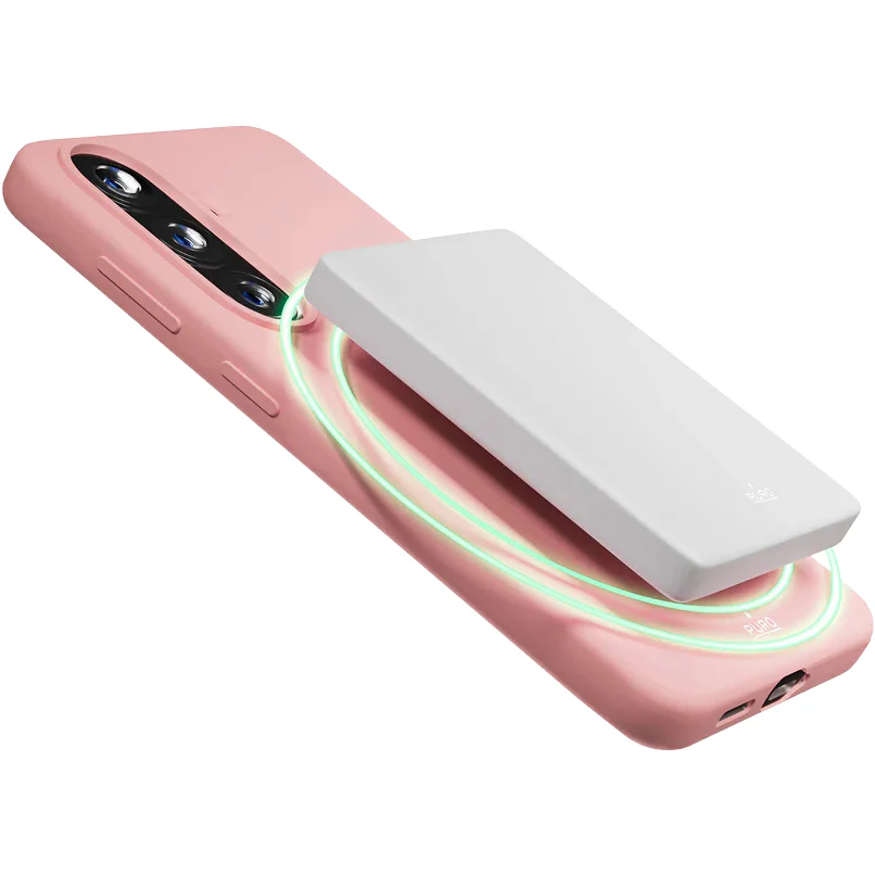 Handyhülle für Galaxy S26, Puro Icon Mag für MagSafe, Rosa - Image 4
