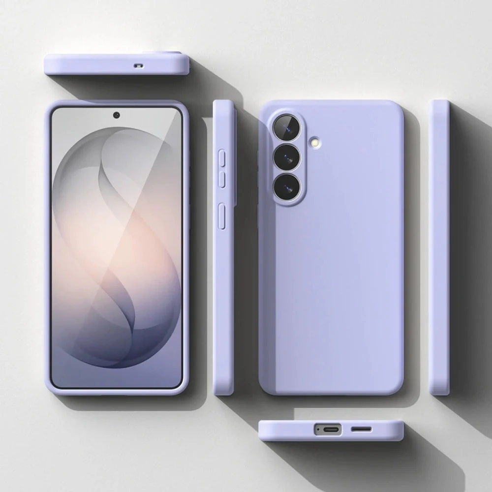 Handyhülle für Galaxy S26, Ringke Silicone Magnetic mit MagSafe, Violett - Image 4