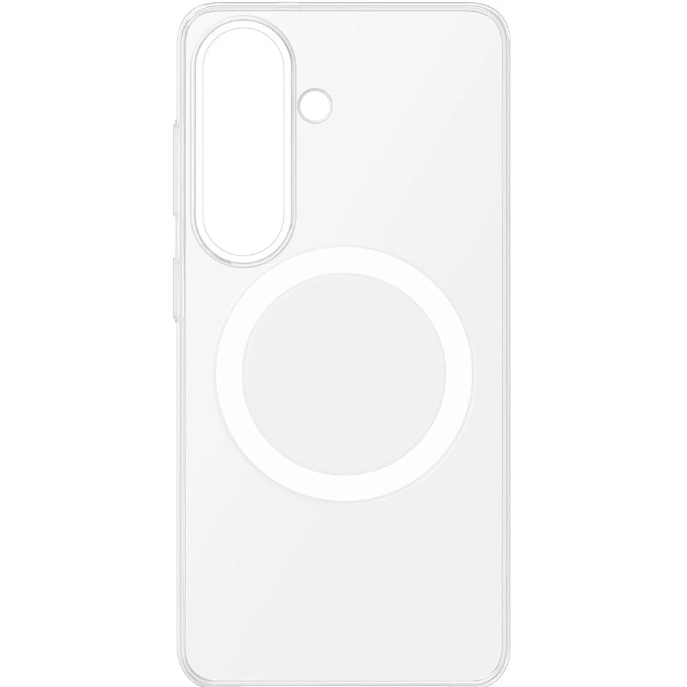 Handyhülle für Galaxy S26, Samsung Clear Magnet Case mit MagSafe, Transparent und Weiß - Image 4