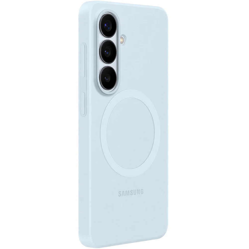 Handyhülle für Galaxy S26, Samsung Silicone Magnet Case mit MagSafe, Blau - Image 4