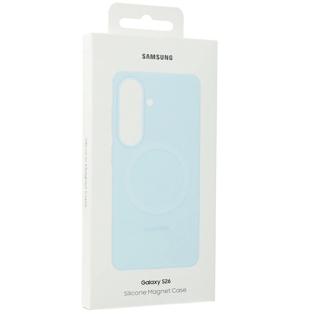 Handyhülle für Galaxy S26, Samsung Silicone Magnet Case mit MagSafe, Blau - Image 5