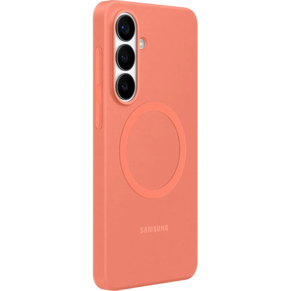 Handyhülle für Galaxy S26, Samsung Silicone Magnet Case mit MagSafe, Hellrot - Image 5
