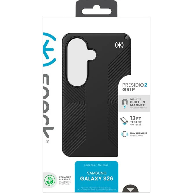 Handyhülle für Galaxy S26, Speck Presidio2 Grip Mag mit MagSafe, Schwarz - Image 7