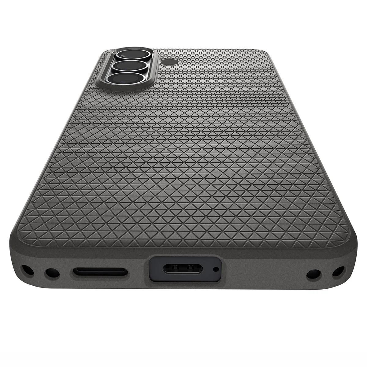 Handyhülle für Galaxy S26, Spigen Liquid Air, Grau - Image 7