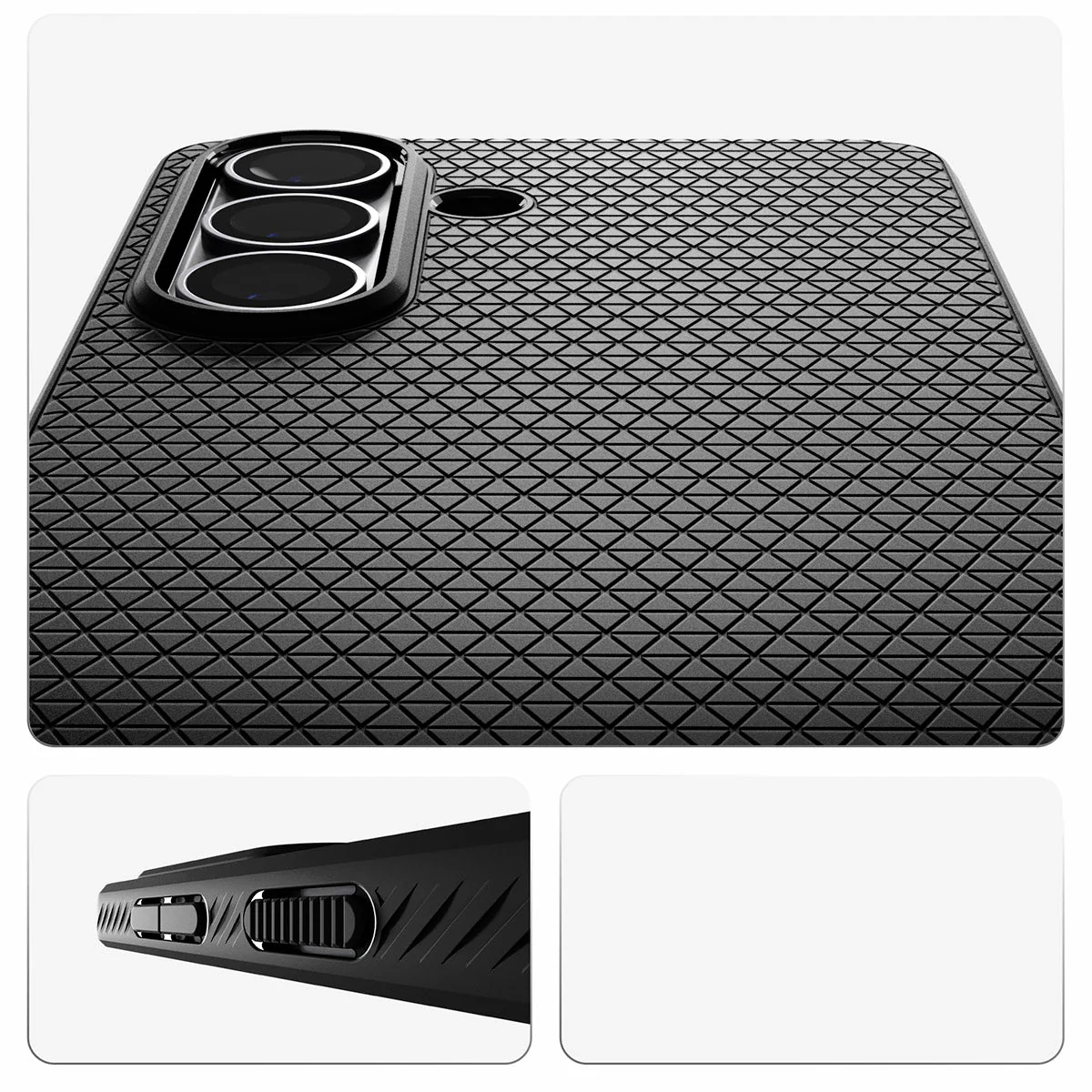 Handyhülle für Galaxy S26, Spigen Liquid Air Mag mit MagSafe, Schwarz - Image 3