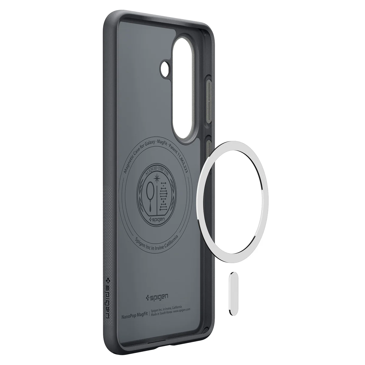 Handyhülle für Galaxy S26, Spigen Nano Pop Mag mit MagSafe, Schwarz-Grau - Image 15