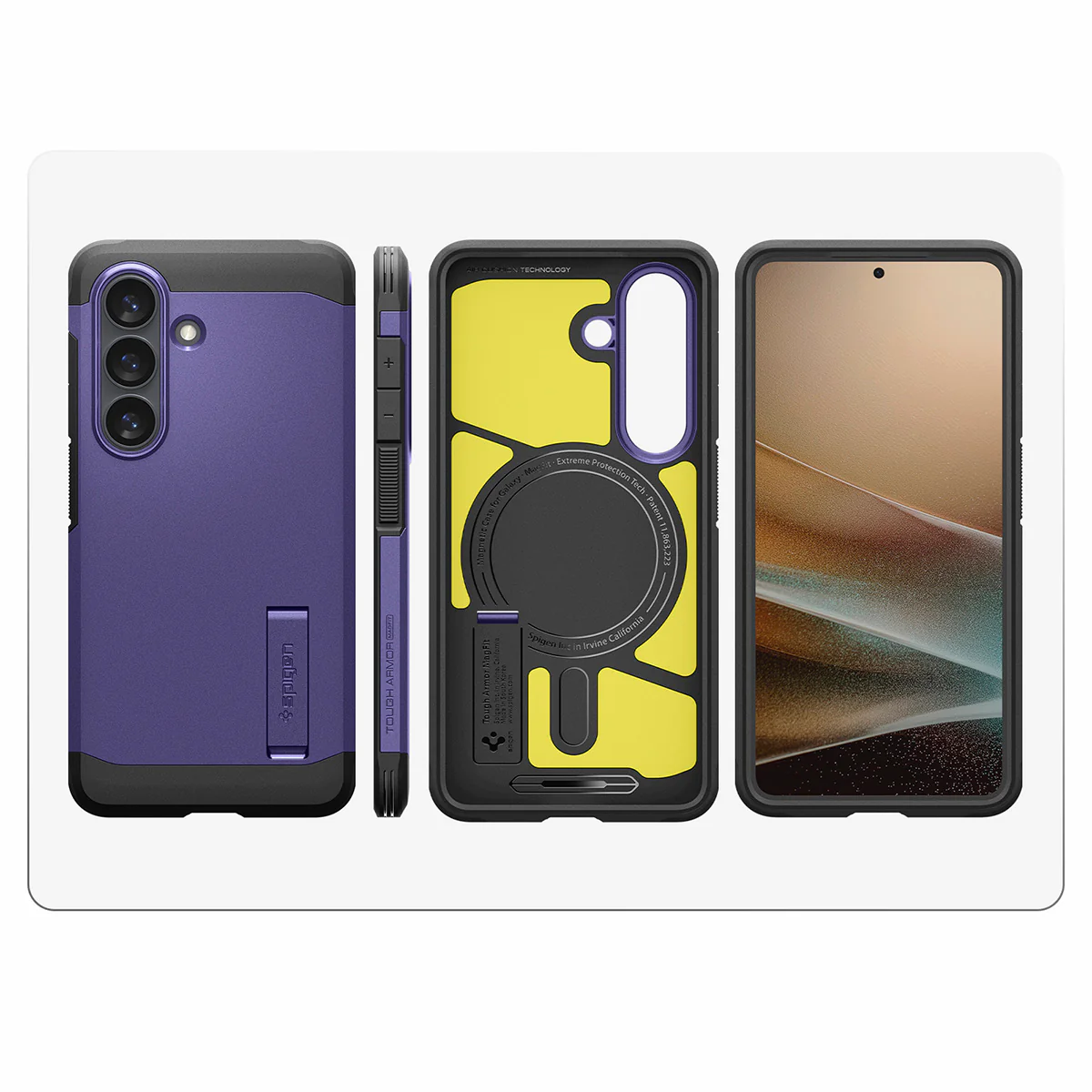 Handyhülle für Galaxy S26, Spigen Tough Armor Mag mit MagSafe, Violett - Image 6