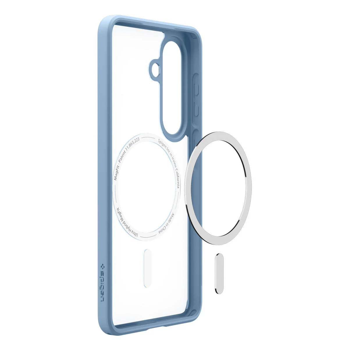 Handyhülle für Galaxy S26, Spigen Ultra Hybrid Mag mit MagSafe, Transparent-Blau - Image 14