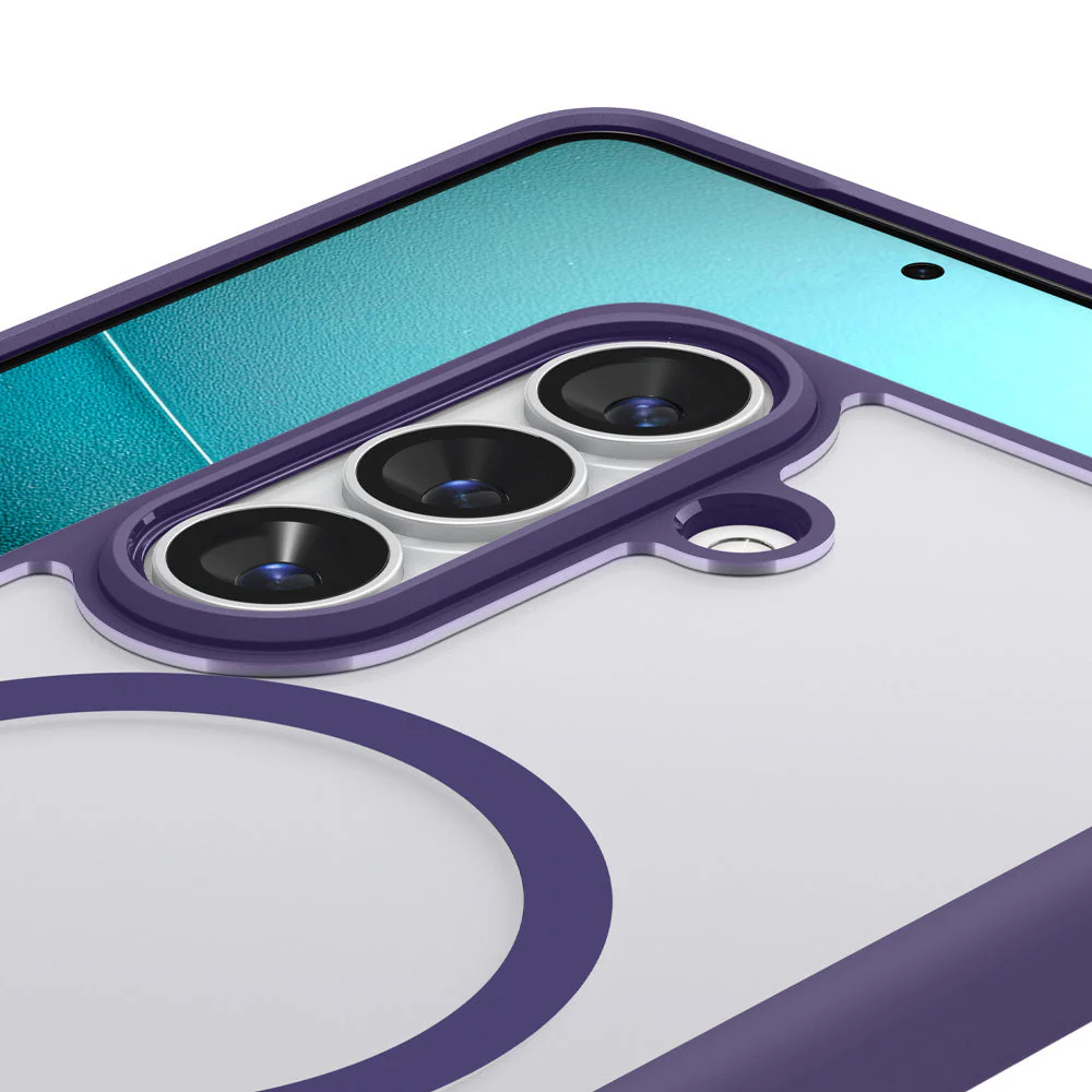 Handyhülle für Galaxy S26, Spigen Ultra Hybrid Mag mit MagSafe, Transparent-Violett - Image 2