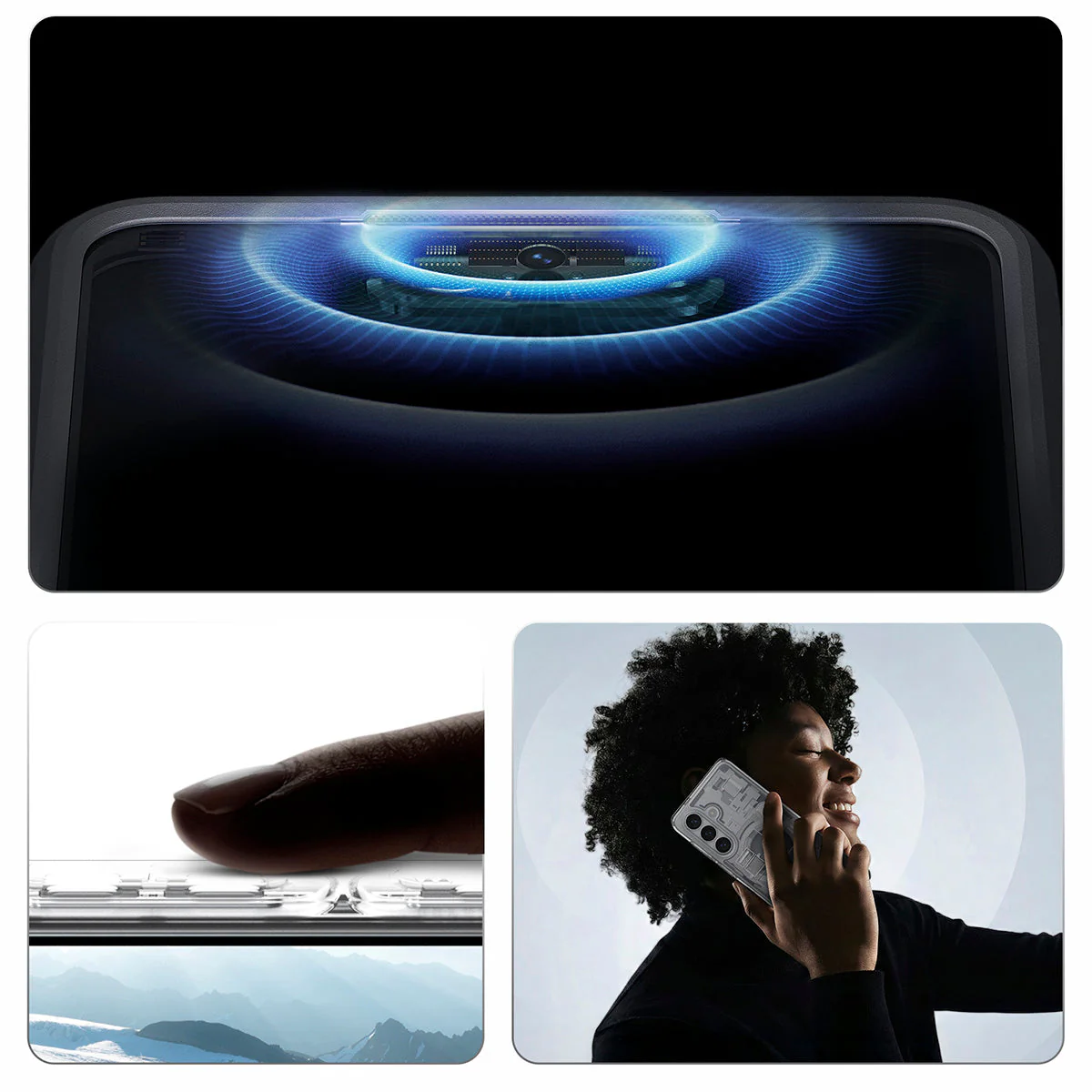 Handyhülle für Galaxy S26, Spigen Ultra Hybrid Mag mit MagSafe, Weiß-Grau (Zero One) - Image 16