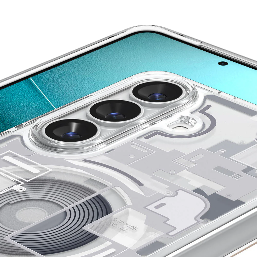 Handyhülle für Galaxy S26, Spigen Ultra Hybrid Mag mit MagSafe, Weiß-Grau (Zero One) - Image 2