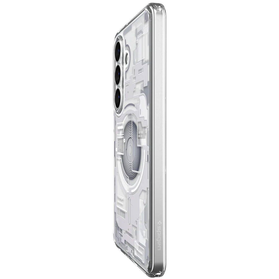 Handyhülle für Galaxy S26, Spigen Ultra Hybrid Mag mit MagSafe, Weiß-Grau (Zero One) - Image 9