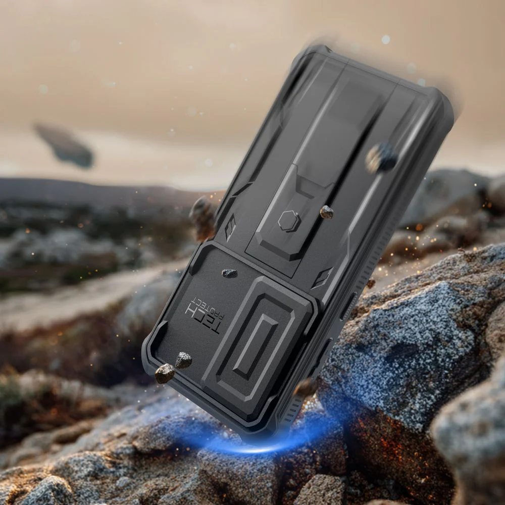 Handyhülle für Galaxy S26, Tech-Protect Kevlar Cam Plus 2-Set, Schwarz - Image 6