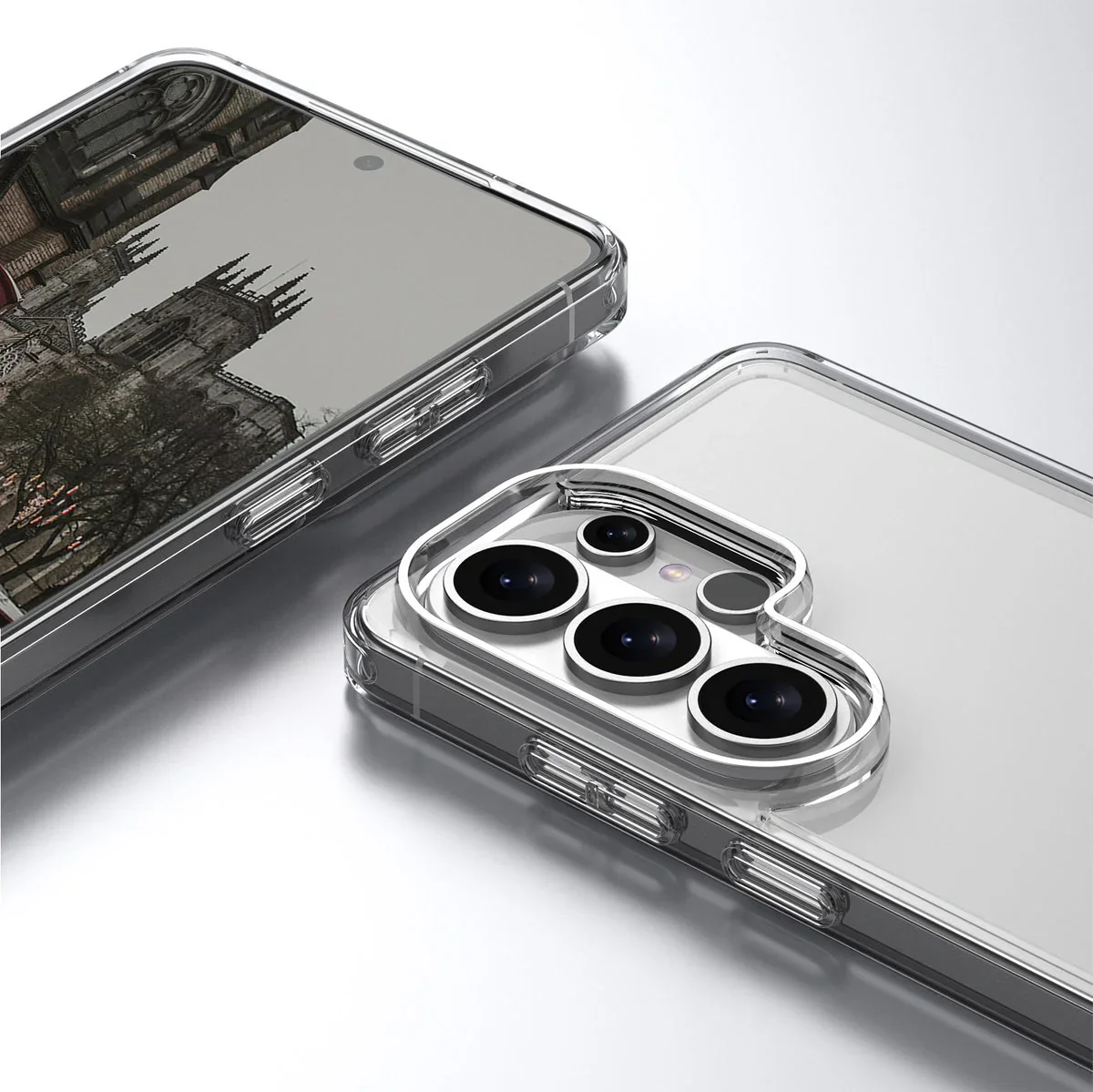 Handyhülle für Galaxy S26 Ultra, Bizon Case Halo, Transparent - Image 4