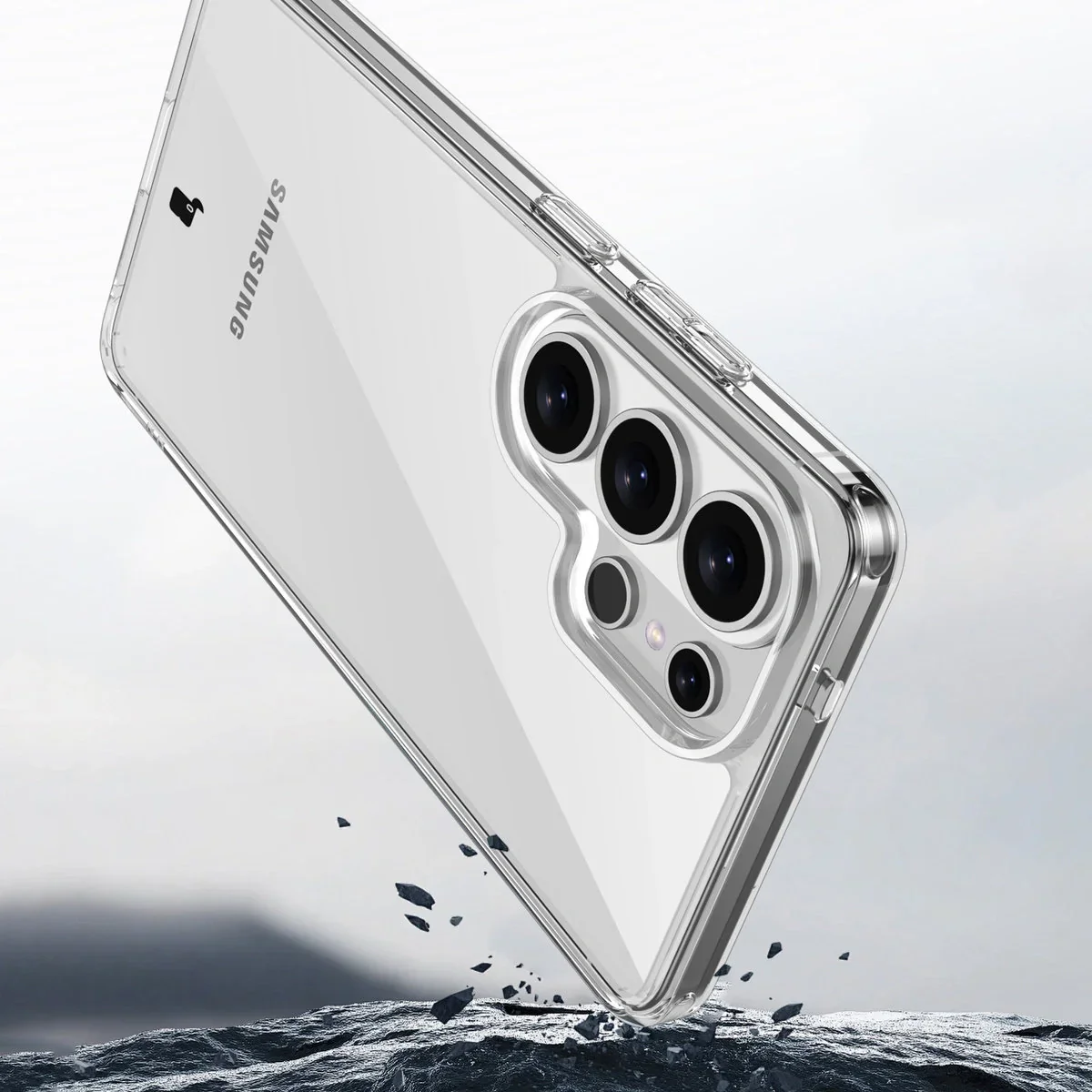 Handyhülle für Galaxy S26 Ultra, Bizon Case Halo, Transparent - Image 6
