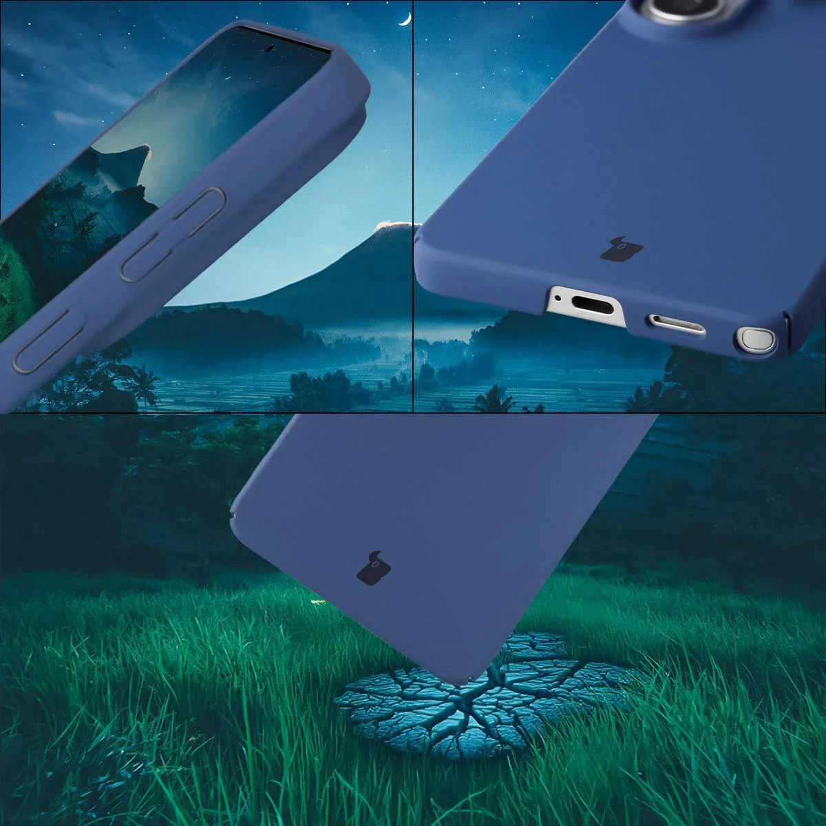 Handyhülle für Galaxy S26 Ultra, Bizon Case Lupka, Blau - Image 5