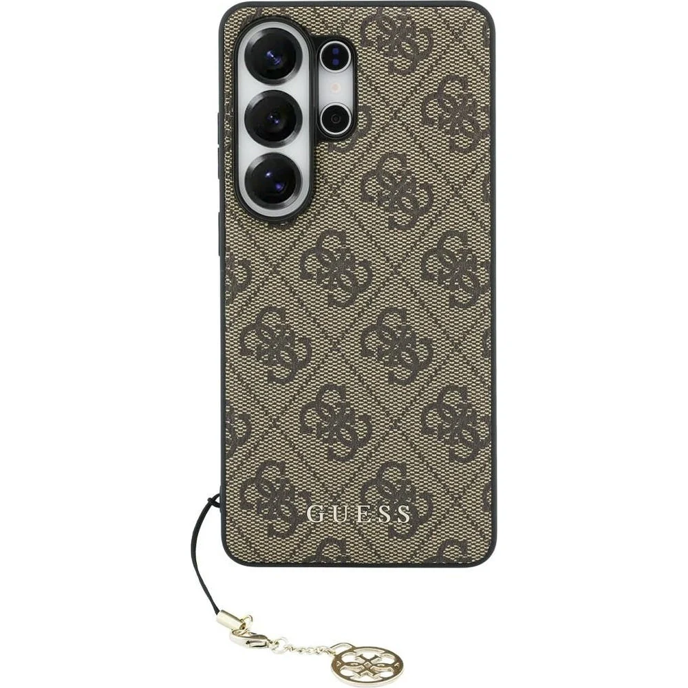 Handyhülle für Galaxy S26 Ultra, Guess Charms Collection MagSafe, Braun