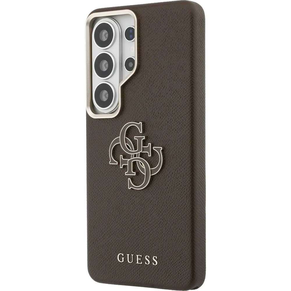 Handyhülle für Galaxy S26 Ultra, Guess Full Wrapped, Braun mit Big Logo Guess - Image 2