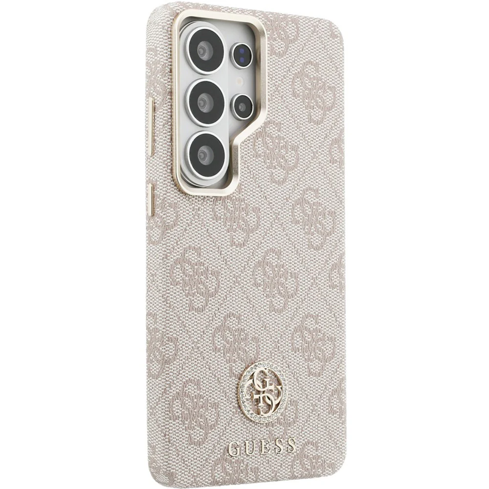 Handyhülle für Galaxy S26 Ultra, Guess Saffiano Logo MagSafe, Rosa - Image 4