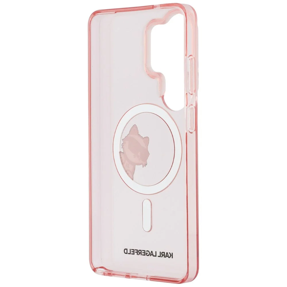 Handyhülle für Galaxy S26 Ultra, Karl Lagerfeld IML Print MagSafe, Transparent pink mit Choupette - Image 7
