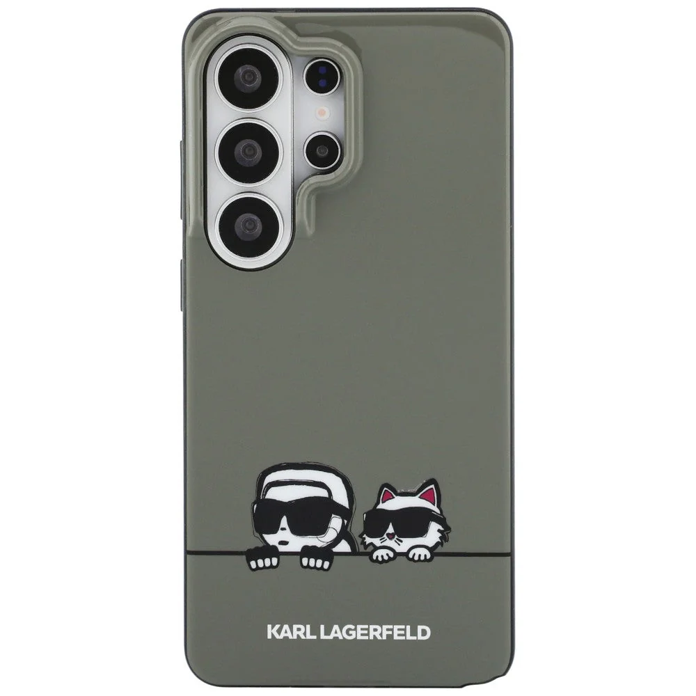 Handyhülle für Galaxy S26 Ultra, Karl Lagerfeld IML Print MagSafe, Rauchig mit Karl Lagerfeld und seiner Katze Choupette - Image 3