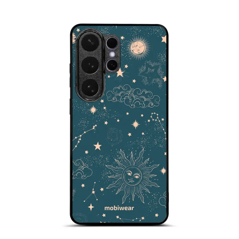 Handyhülle für Galaxy S26 Ultra, Mobiwear Glossy Case, Astraler Staub