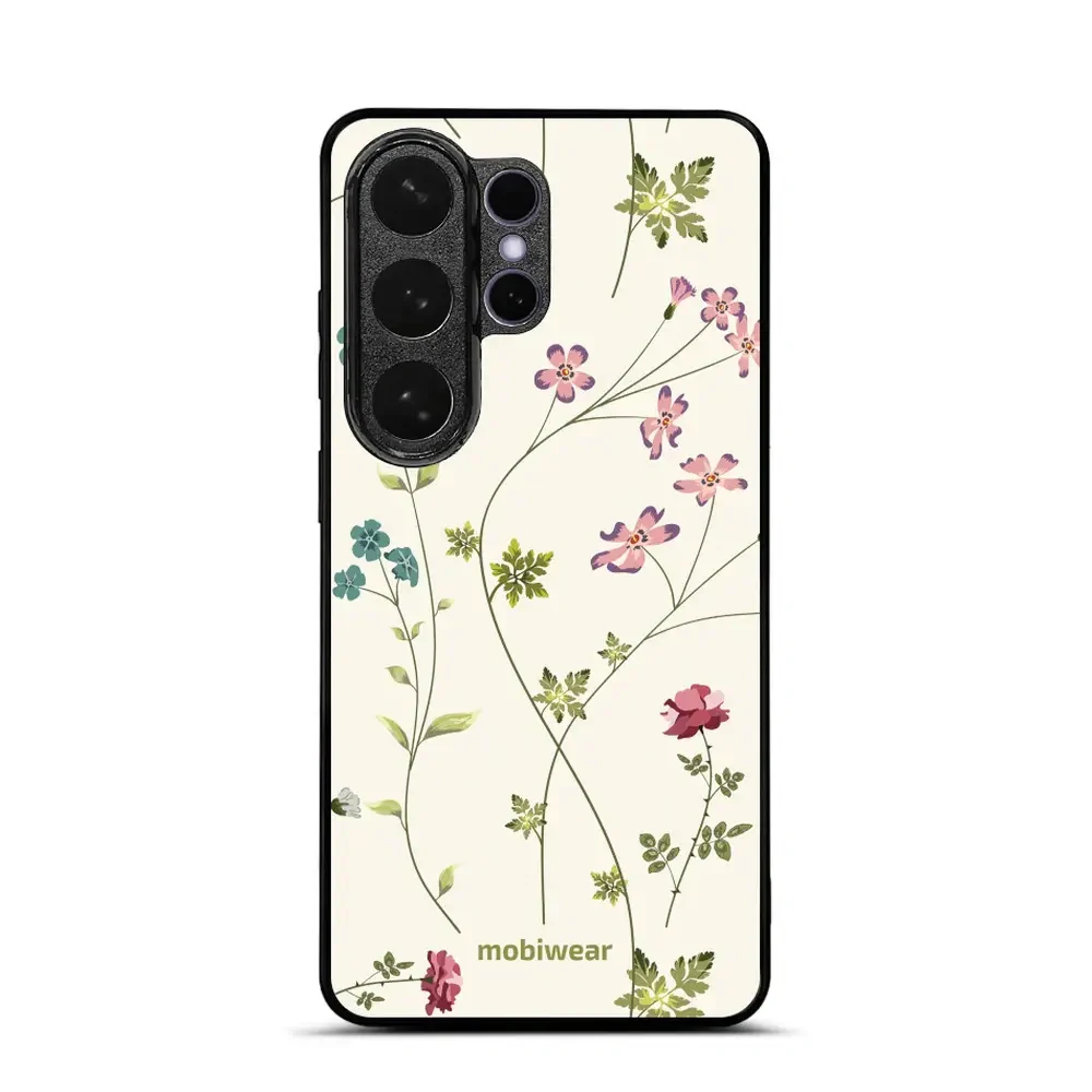 Handyhülle für Galaxy S26 Ultra, Mobiwear Glossy Case, Idyllische Blüte