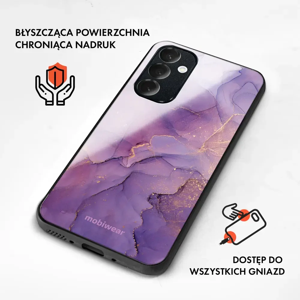 Handyhülle für Galaxy S26 Ultra, Mobiwear Glossy Case, Violett - Image 4