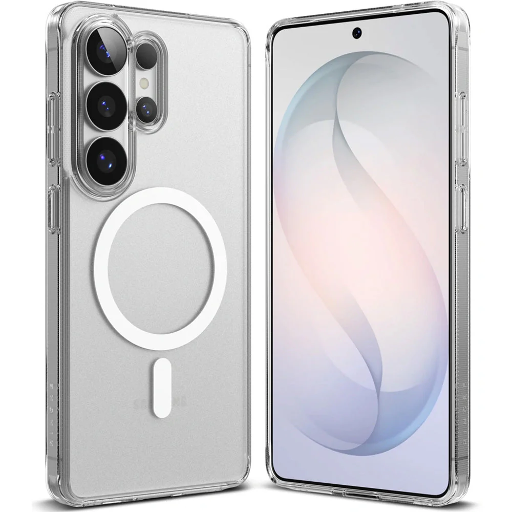 Handyhülle für Galaxy S26 Ultra, Ringke Fusion Magnetic mit MagSafe, Transluzent mit Weiß - Image 2