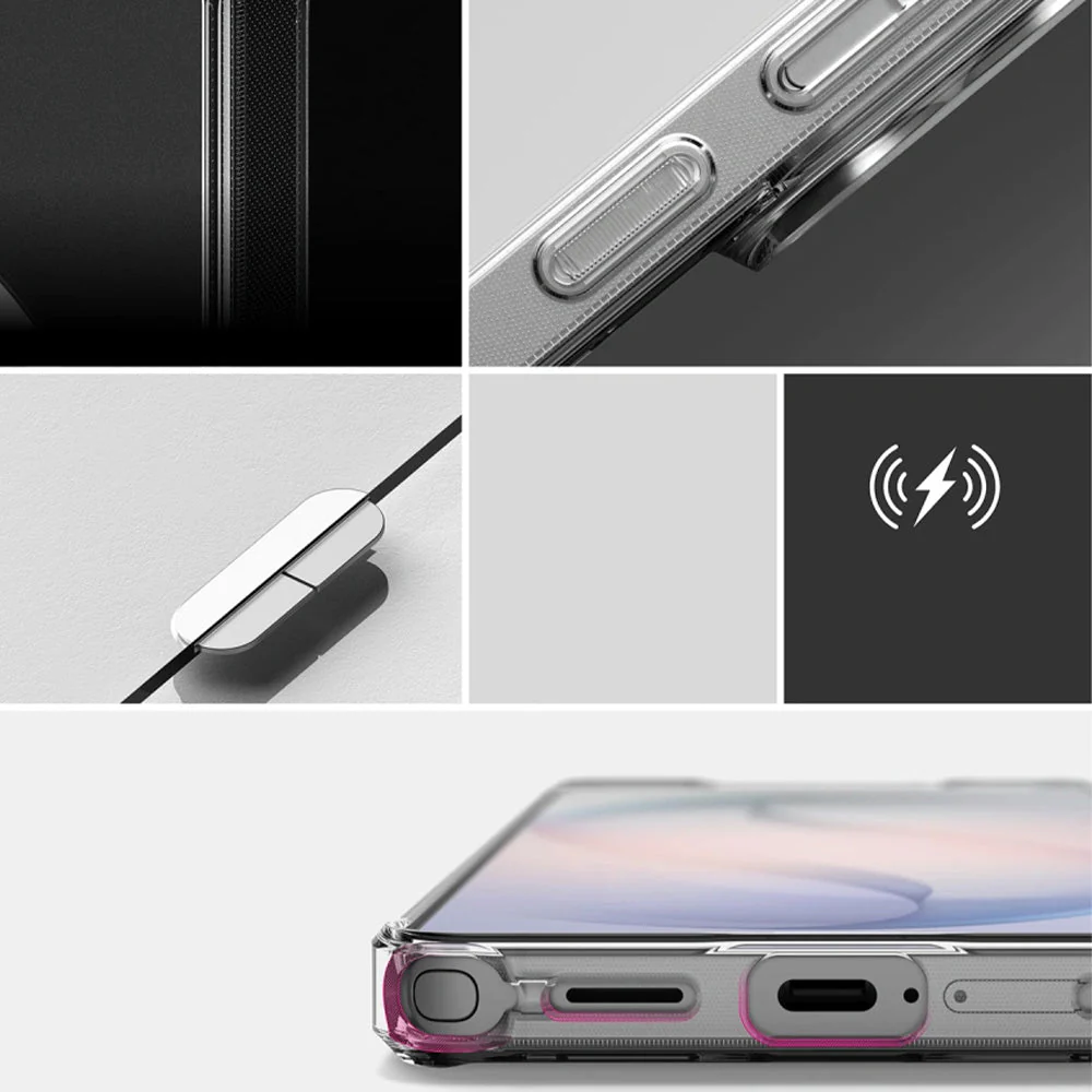Handyhülle für Galaxy S26 Ultra, Ringke Fusion Magnetic mit MagSafe, Transluzent mit Weiß - Image 9