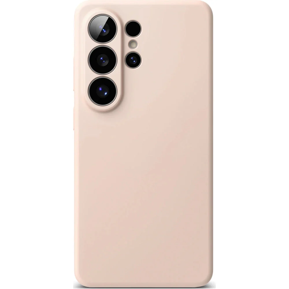 Handyhülle für Galaxy S26 Ultra, Ringke Silicone Magnetic mit MagSafe, Rosa und Braun - Image 3