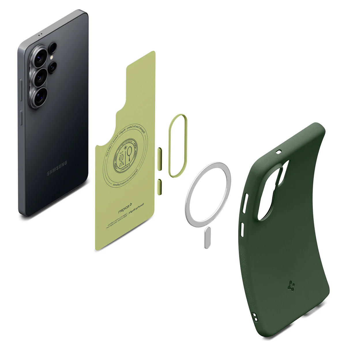 Handyhülle für Galaxy S26 Ultra, Spigen Nano Pop Mag mit MagSafe, Grün - Image 16