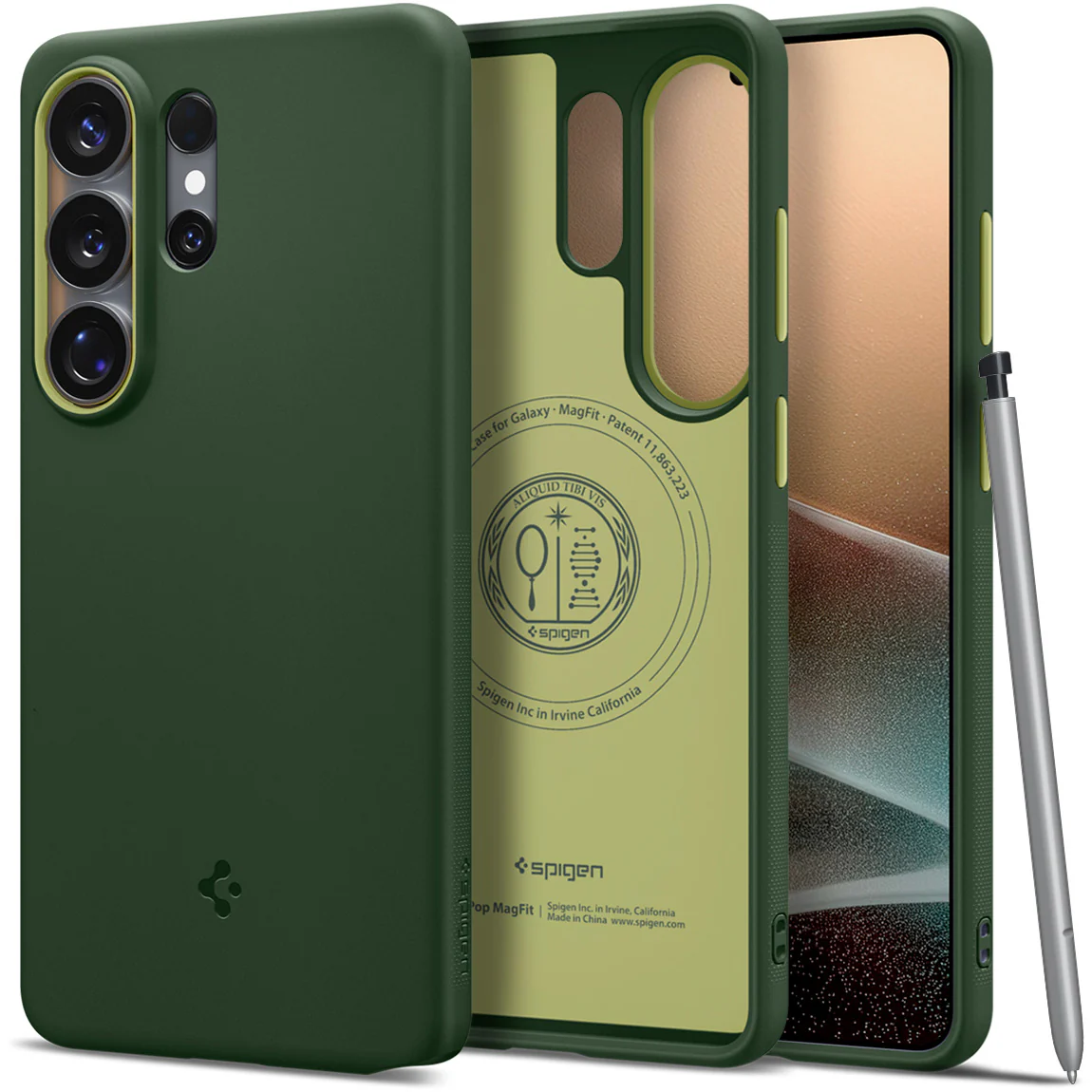 Handyhülle für Galaxy S26 Ultra, Spigen Nano Pop Mag mit MagSafe, Grün - Image 8