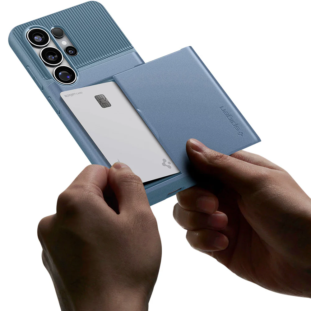 Handyhülle für Galaxy S26 Ultra, Spigen Slim Armor CS, Blau - Image 9