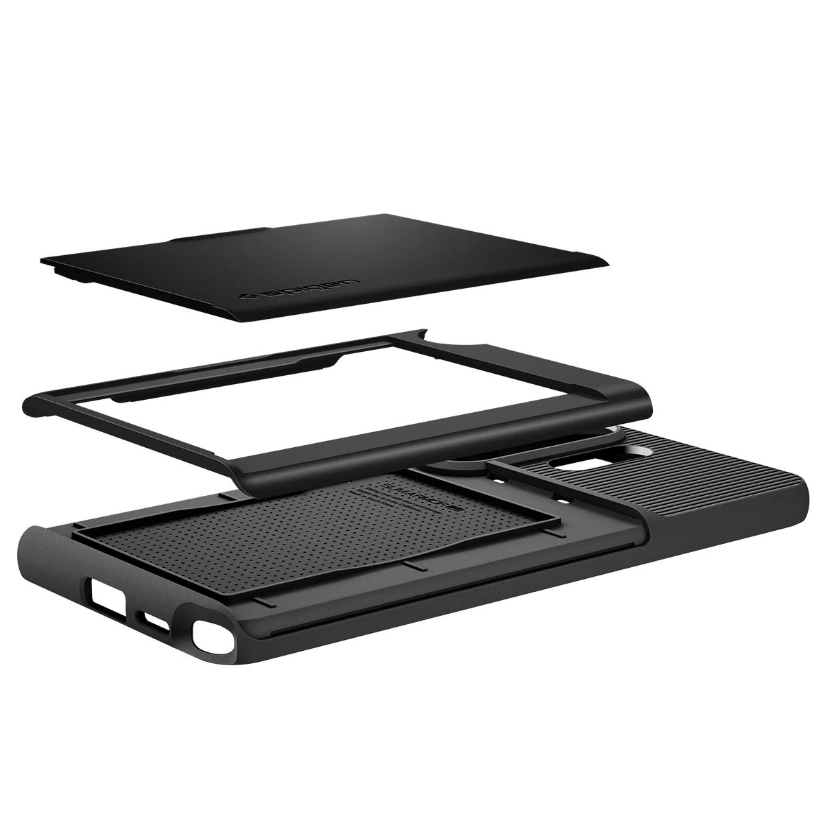 Handyhülle für Galaxy S26 Ultra, Spigen Slim Armor CS, Schwarz - Image 14